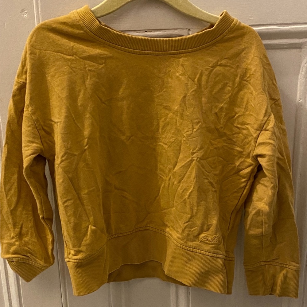 Pehr Organic Cotton Mustard Sweatshirt